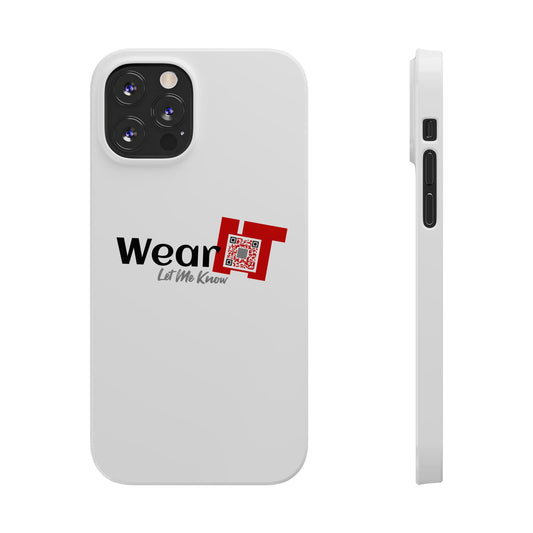 WearIT LMK™ Original iOS Slim Phone Case (White)