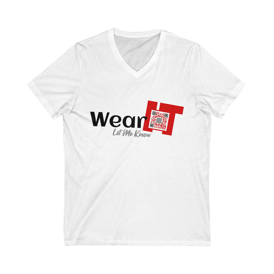 WearIT LMK™ Original Short Sleeve V-Neck Tee (Unisex)