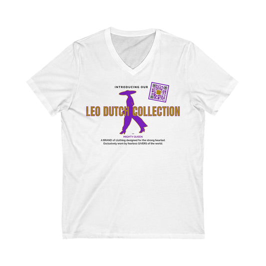 Leo Dutch Collection Spin-Off Original Short Sleeve V-Neck Tee (Unisex)