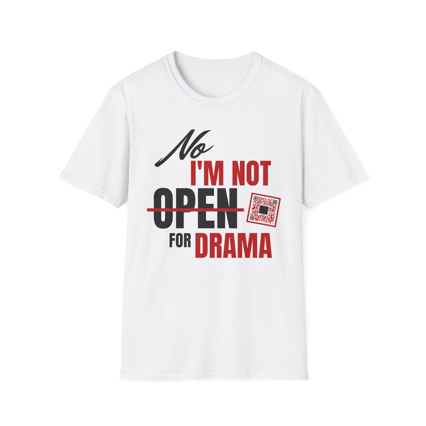 Not OPEN For Drama Original Short Sleeve Tee (Unisex)