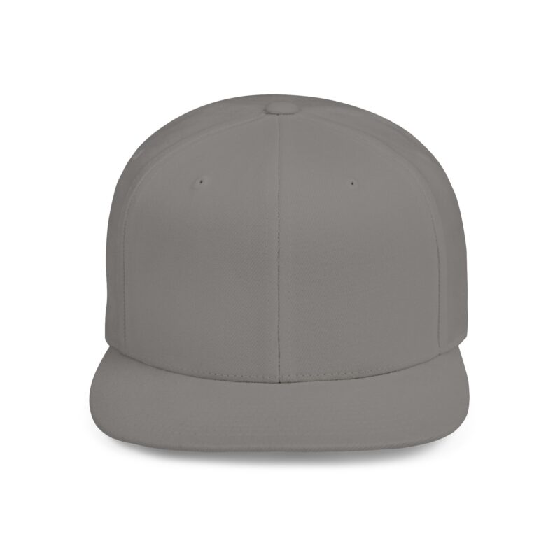 Flat Bill Snapback Cap - Image 3