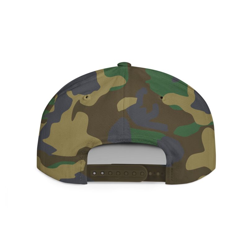 Flat Bill Snapback Cap - Image 8