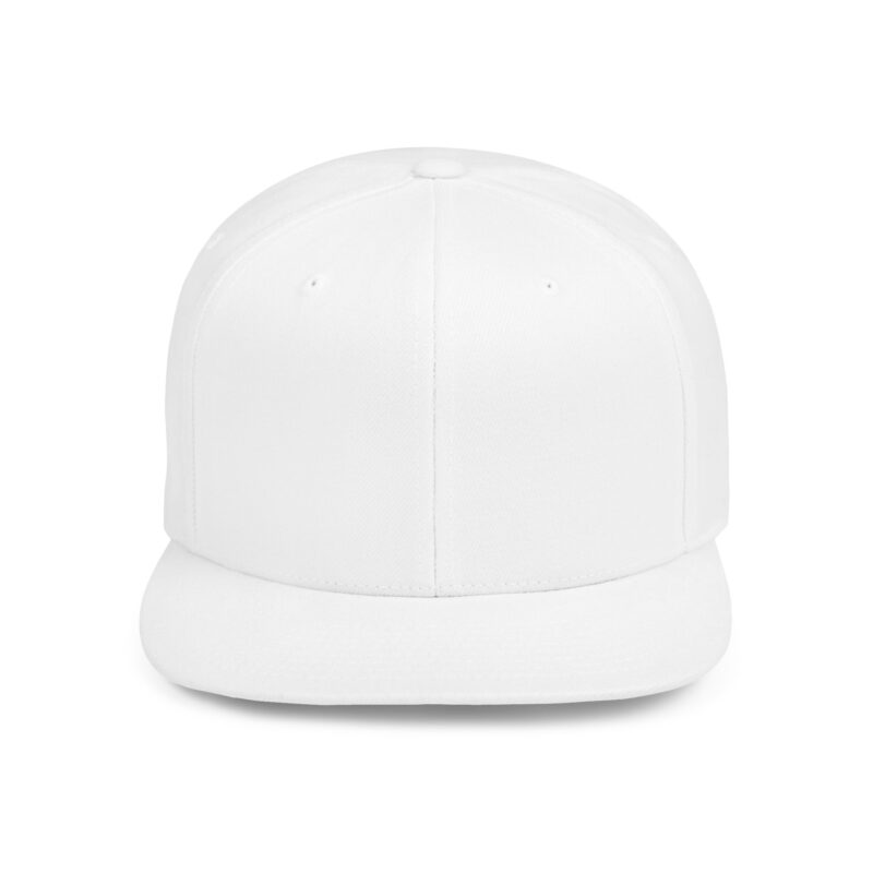 Flat Bill Snapback Cap